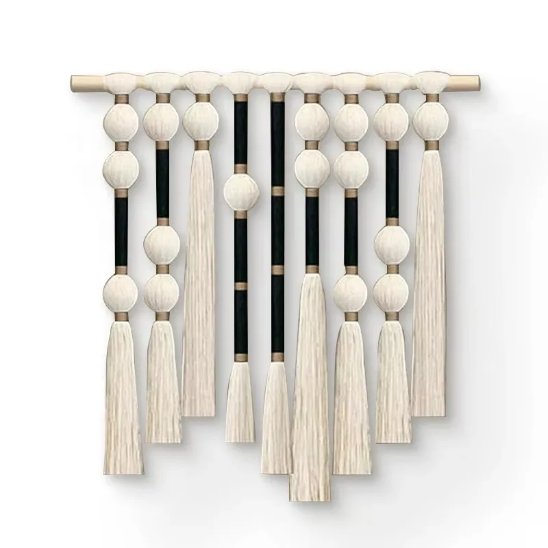 【Popular】Jz Macrame Wall Hanging With Morsecode Be Yourself Boho Wall Hanging D…