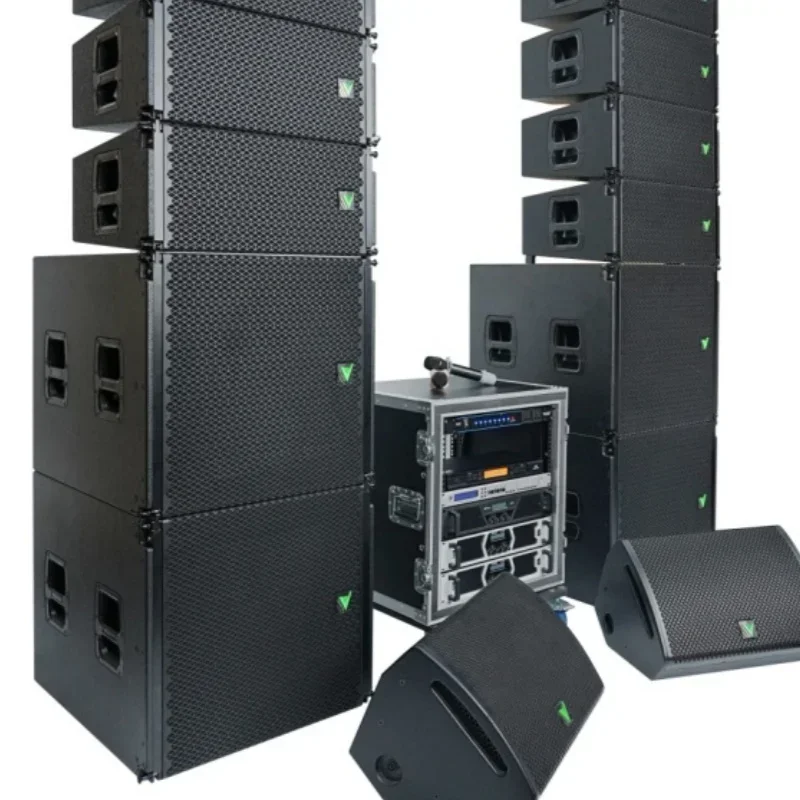 Soundsystem Duales 10-Zoll-Professionelles Line-Array-Lautsprecher-Soundsystem für den Außenbereich