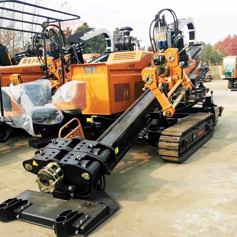 الصين آلة الحفر الاتجاهي الأفقي البلدية HDD جهاز الحفر البناء HDD التعدين آلة الحفر السعر