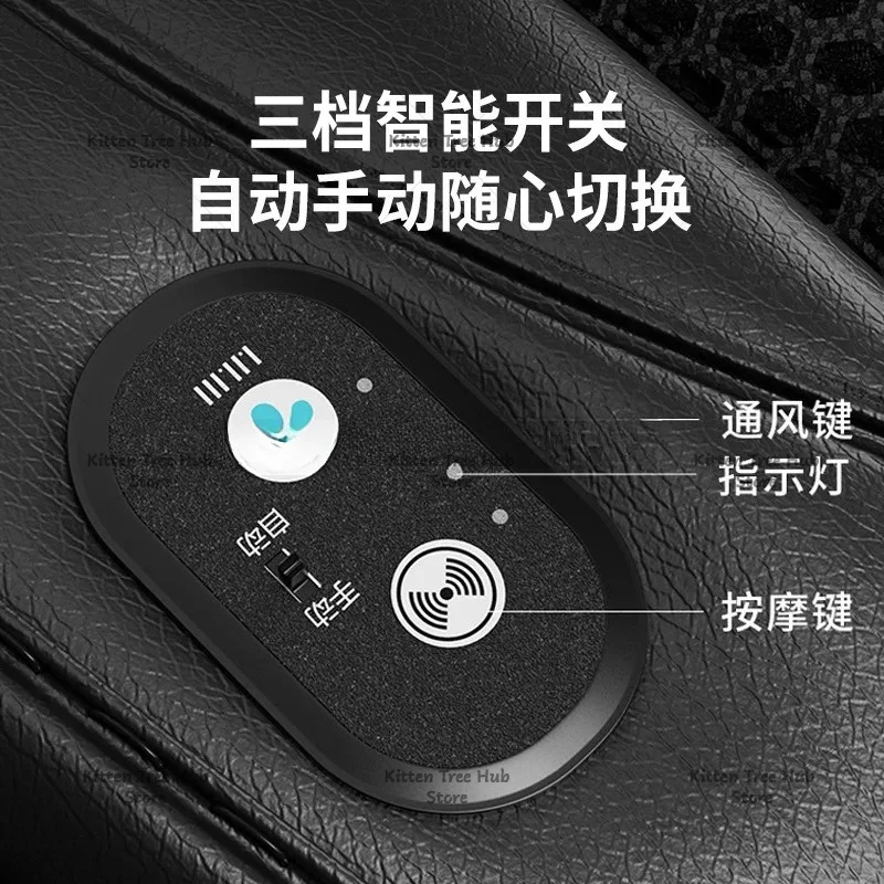 12V/24V Summer Cool Massage Cushion The Fan Blowing Cool Ventilation Sheet Cushion Car Seat Cooling Vest All Car Accessories