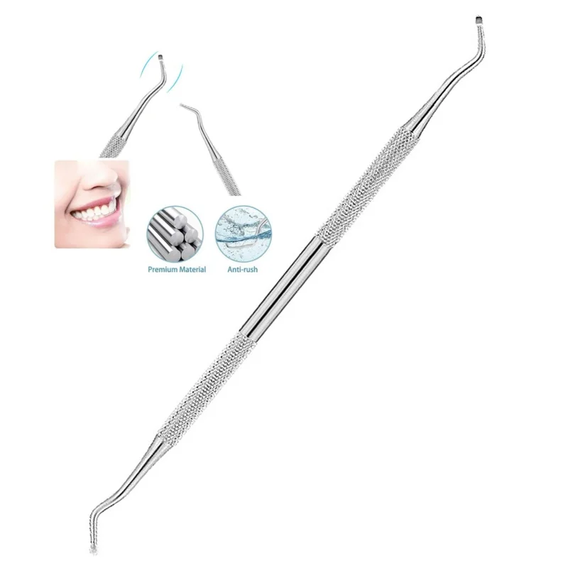 1Pc Tonsil Stone Removal Ear Wax Remover Tool Stainless Steel Remover Mouth Cleaning Care Tools Tonsil Stone Remover Health Care