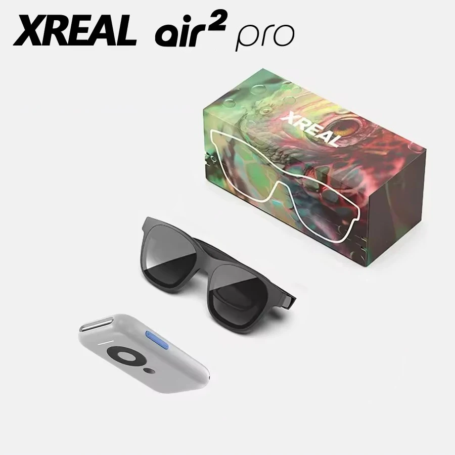 

XREAL Nreal Air 2 Pro Beam Pro Global For Google Smart AR Glasses Nreal Air2 Pro HD 130 Inches Space Cinema Portable 1080p View