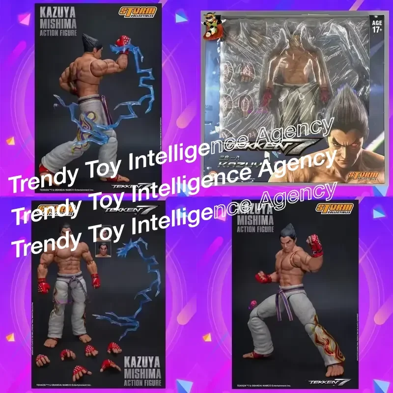 for Stock Storm Toys 1/12 Tekken 7 Sandao 18 Primary Color Edition Anime Figure Model Collection Toy Gift
