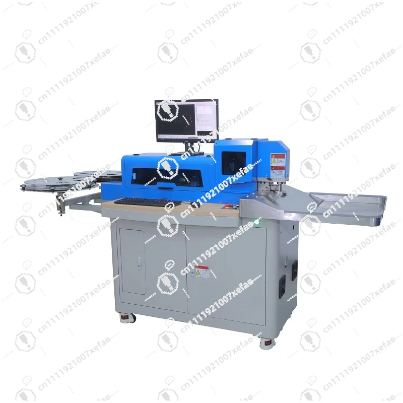 Automatic steel ruler bending machine die cutting