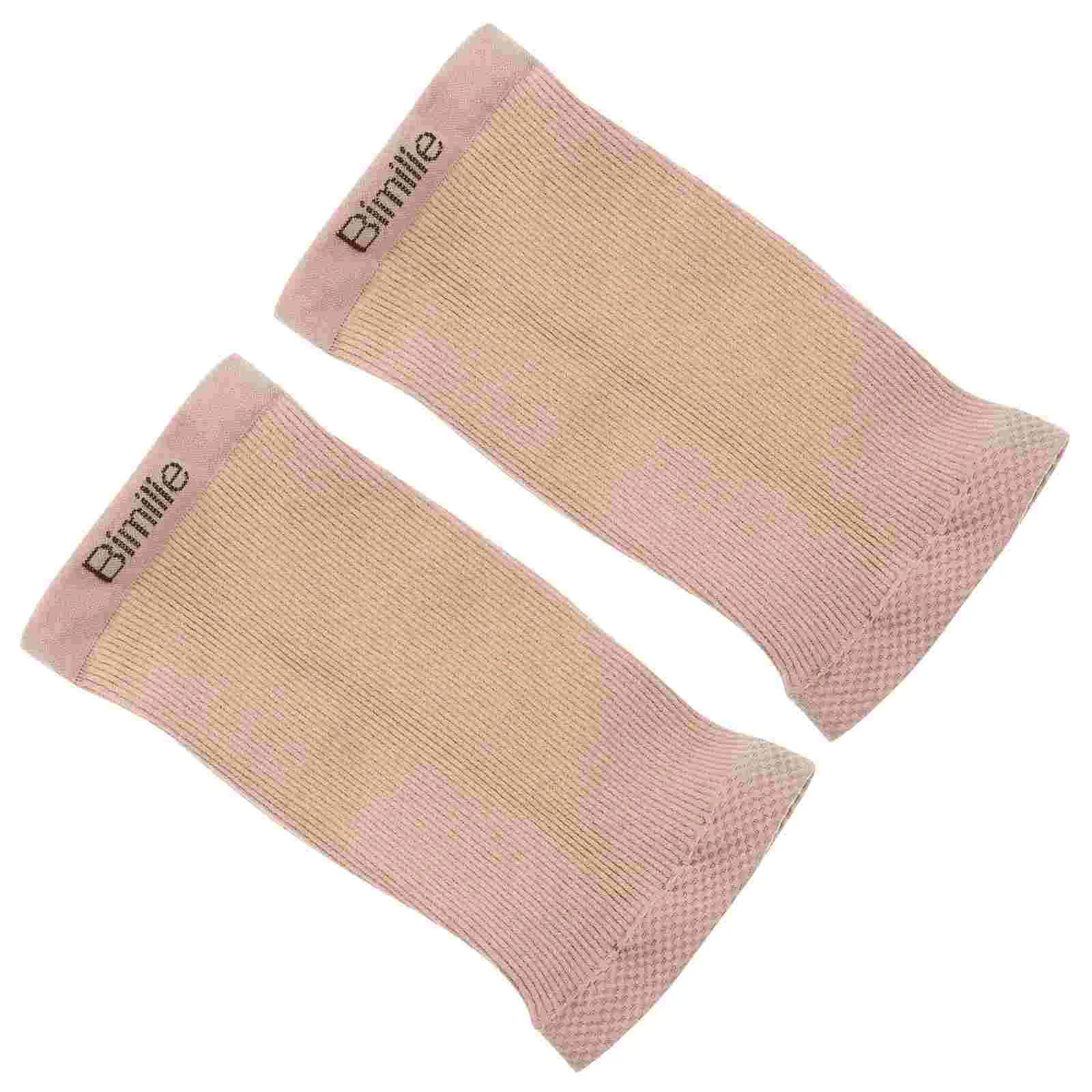 

4 Pairs Gel Heel Socks Moisturizing Heel Socks Cracked Feet Heel Socks Toeless Gel Socks heel socks for dry cracked feet