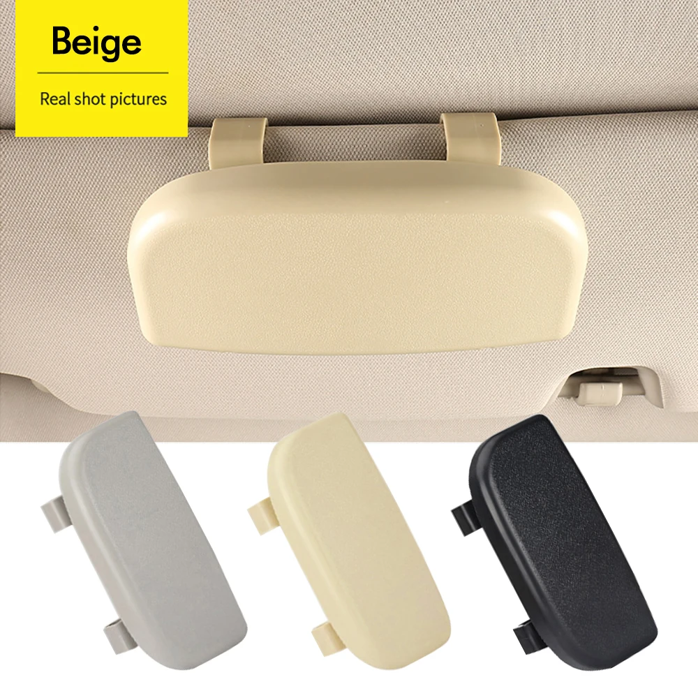 Universeller Auto-Brillenhalter Auto-Innenausstattung Brillenetui Sonnenbrillen-Aufbewahrungsbox 3 Farben ABS-Material Sonnenblende
