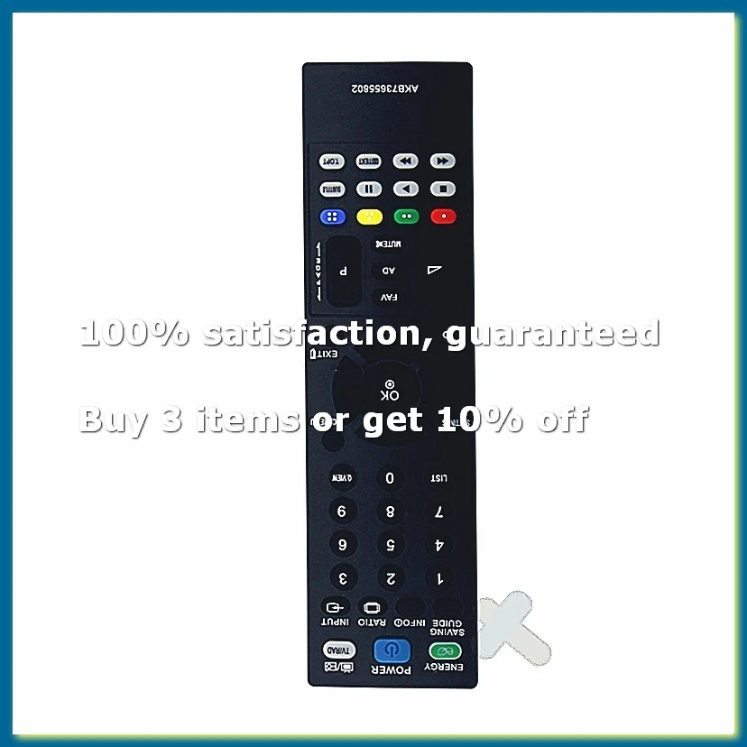Replace AKB73655802 Remote Control for TV 32LS5600 32LT360C 37LS5600 37LT360C AKB73655861 32CS460 32LS3400 32LS3450-A32R
