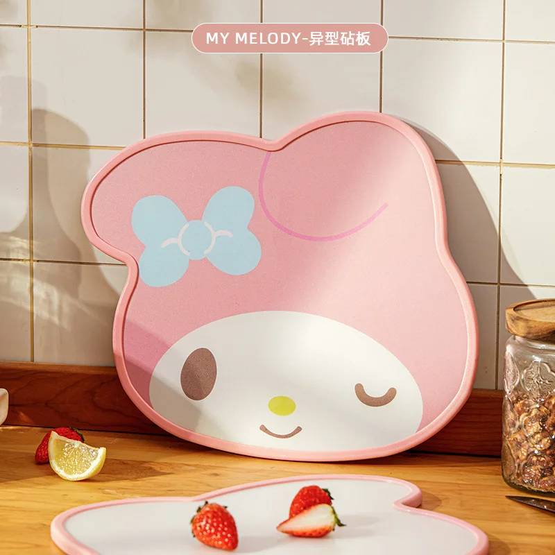 Sanrio Hello Kitty Cinnamoroll Snijplank Food Grade PP Keuken Snijplank Leuke Cartoon Vormige Fruitvoorbereidingsplank Cadeau