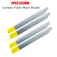 JDHMBD 325mm carbon fibre main balde for 450PRO / V2 helicopter For 3 4 5Blades Main Rotor Head