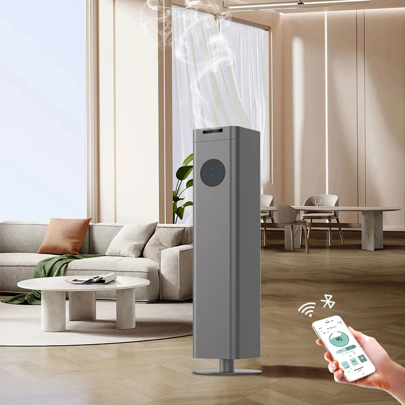 

Waterless Essential Oil Diffuser Aluminium Scent Machine Large Area Commercial Fragrance Perfume Diffuser