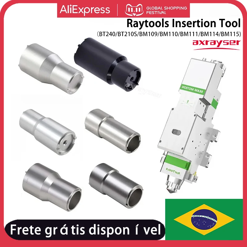 raytools-レーザーレンズ挿入ツール-d28-d30mm-bt240-bm111-bm114-bt210-集束コリメートレンズレーザー切断機部品