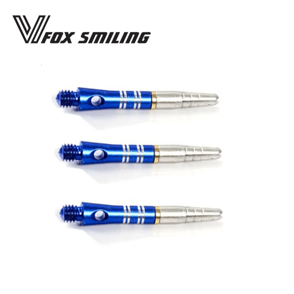 3pcs 2BA Darts Shafts For Professional Aluminum Darts Shafts Dart Accessories Blue Black Red