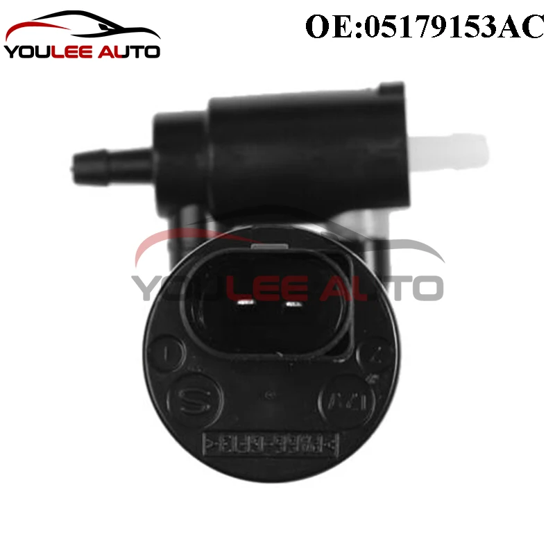 05179153AC Windshield Wiper Washer Pump For Chrysler Town & Country Dodge Journey Jeep Compass Grand Cherokee Auto Parts