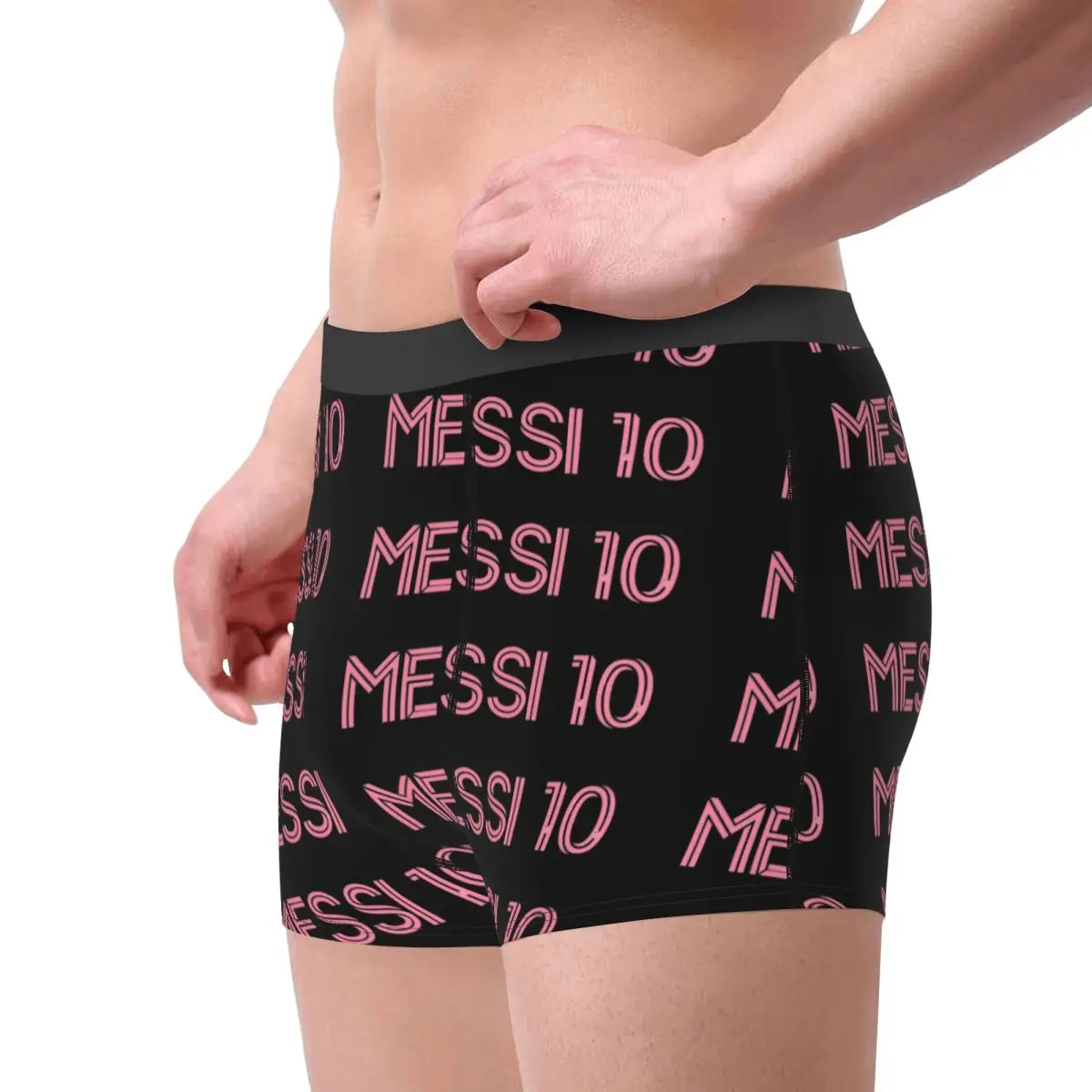 Messied Number 10 Men Underwear Argentina Football Boxer Briefs Shorts Panties Funny Soft Underpants for Male S-XXL