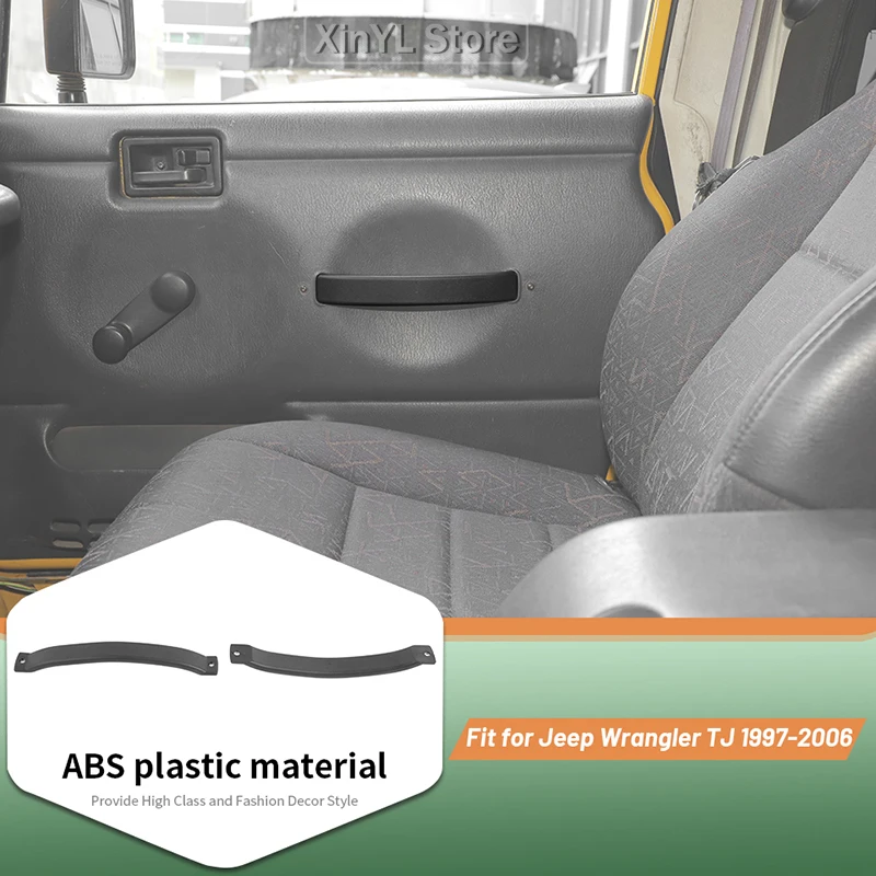 Car Interior Door Handle Pull Strap for Jeep Wrangler TJ 1997 1998 1999 2000 2001 2002 2003 2004 2005 2006 Car Accessories