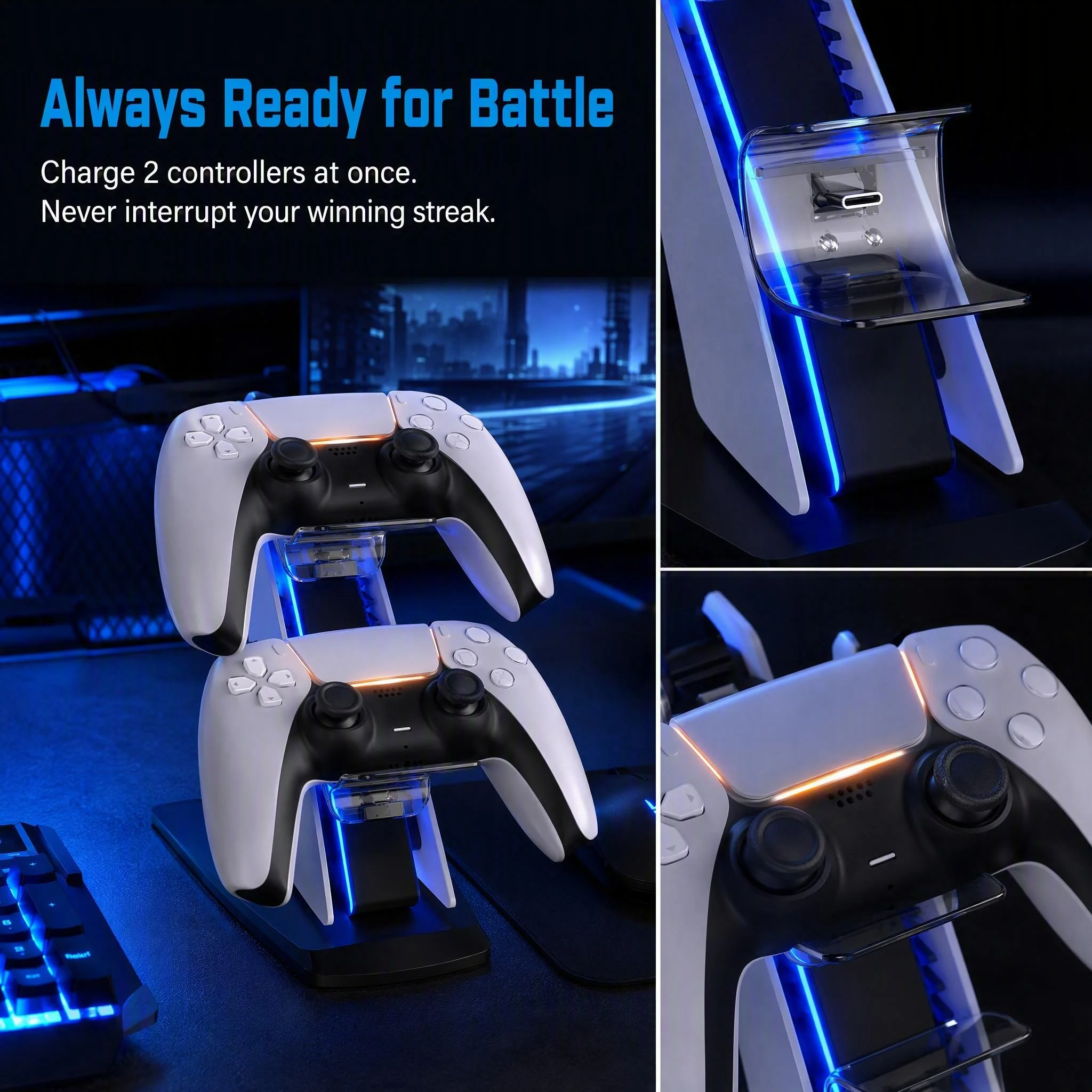Thumbnail 2 - #81 PS5 Charging Docks List of Top Picks