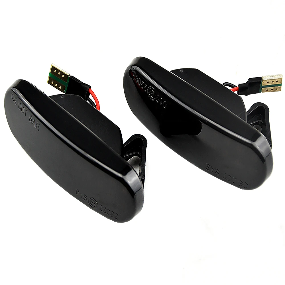 Dynamic Car LED Side Marker Light Turn Signal Lamp For Fiat Panda FOR Fiat Grande Punto Hatchback (199) 2005.10-2019