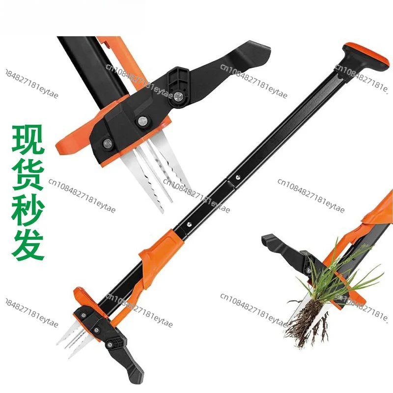 Standing Garden Weeder Manual Labor Saving Durable Root Puller Weed Removal Tool for Lawn