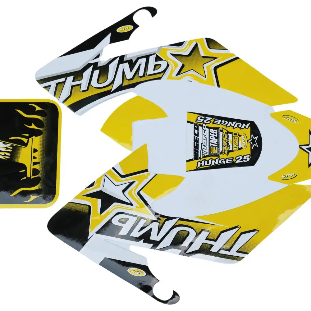 GREEN Dirt Bike CRF 50cc Pit Decals Stickers Moto X Baja FREE SHIPPING