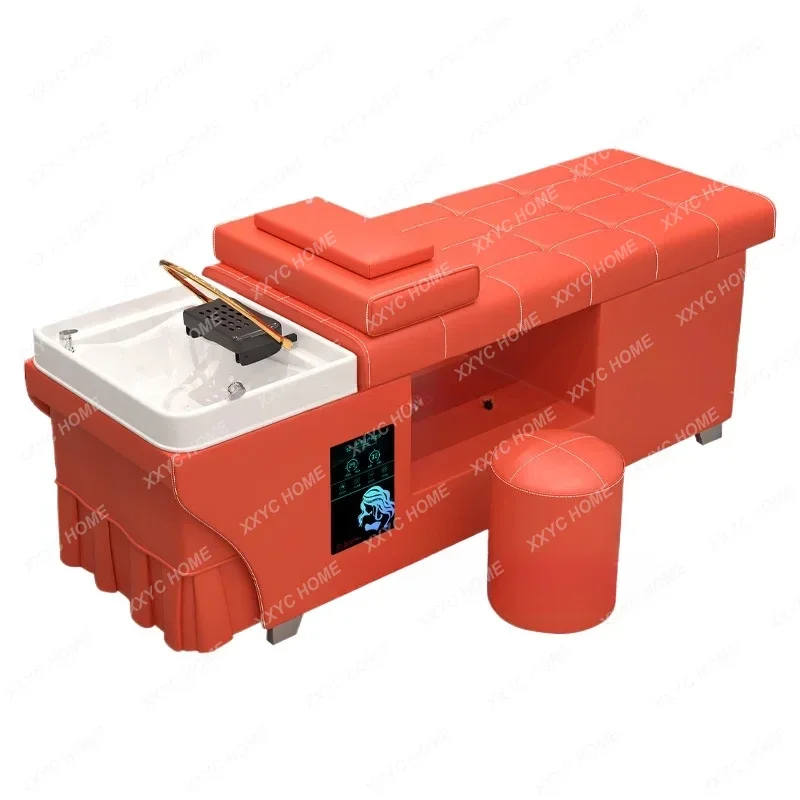 

Hair Washing Chair Salon Stylist Spa Massage Bed Machine Shampoo Bowl Sink Barber Wash Professional Makeup Washbasins Shower