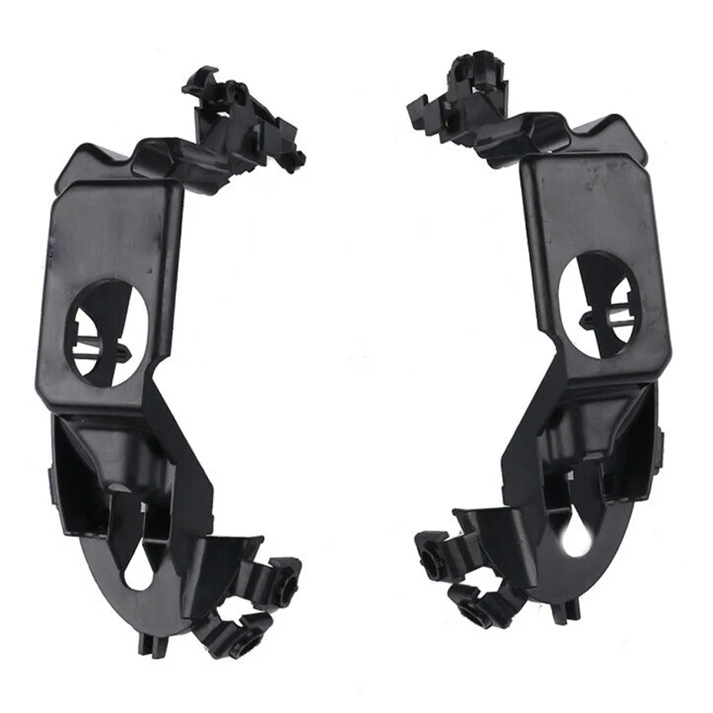 

Рамка противотуманных фар, фитинги, 1 пара аксессуаров, черный кронштейн для автомобиля, передние детали Mercedes, замена пластика