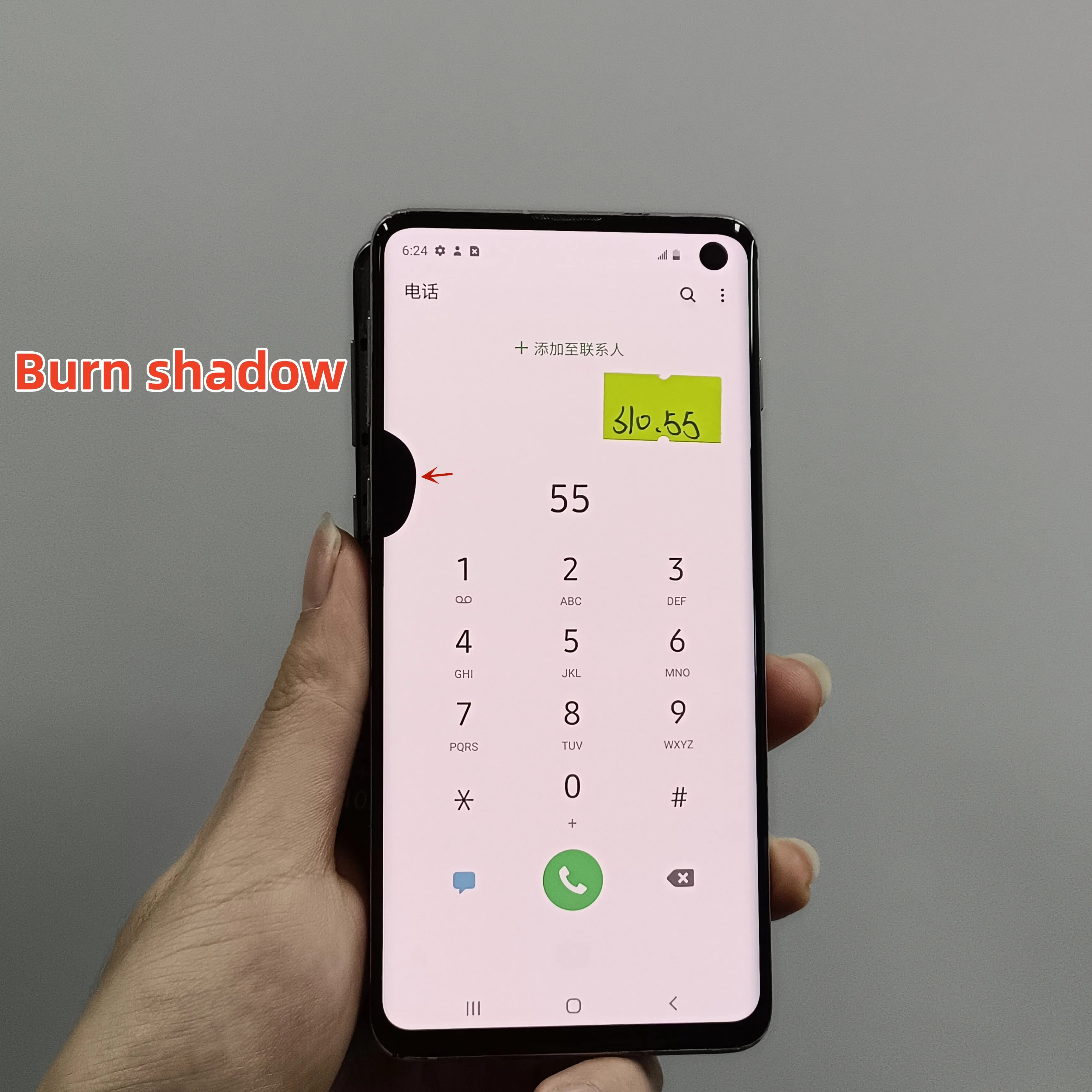 6.1 ''AMOLED Voor S10 Scherm Voor Samsung Galaxy S10 Lcd G973 G973f/ds G973u Met Defecten Glas display Digitizer Vergadering