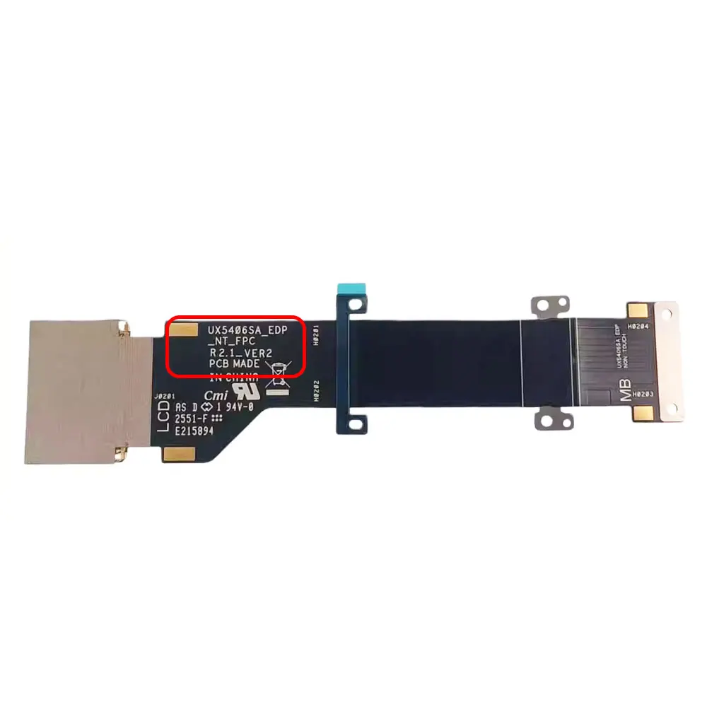 For ASUS Zenbook S 14 UX5406 UX5406A UX5406AA UX5406G UX5406S UM5406 Laptop Video Screen LCD LED Display Ribbon Flex Cable image 4