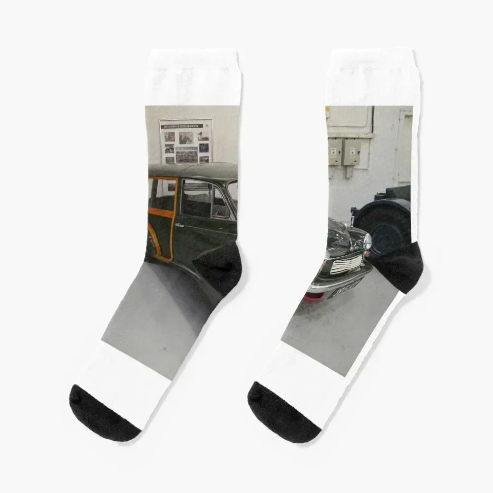 Unique Morris Minor Traveller Socks Stockings man fashionable kawaii Socks Men Women's