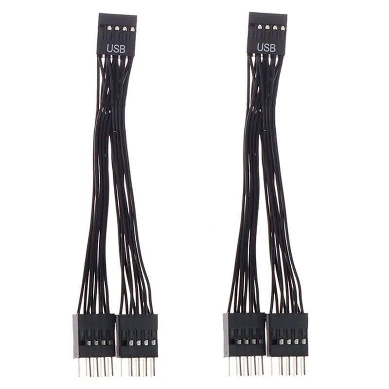 cabo-de-extensao-usb-a29f-2pcs-9-pinos-1-femea-para-2-machos-divisor-em-y-cabo-de-extensao-de-audio-hd-para-pc-10cm