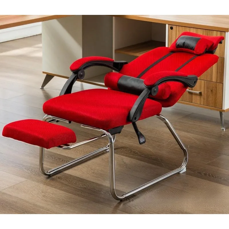 Lunch break, chair can lie down 180 can sit and lie down, chair office backrest