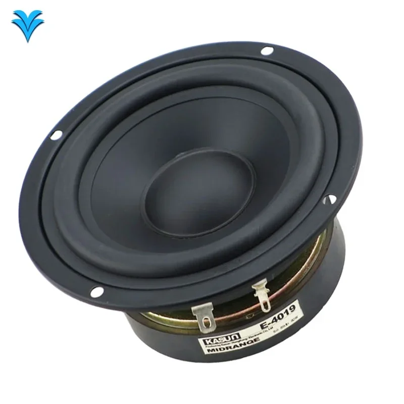 KYYSLB 80W 4 Inch Speaker Unit Household HiFi LoudSpeaker DIY Sealed Home Audio Sound Amplifier Midrange Speaker 1PCS