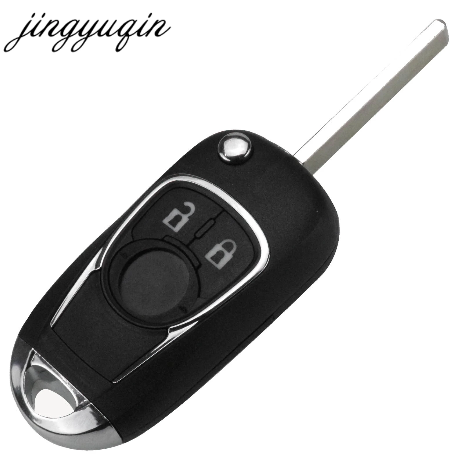 jingyuqin 2/3/4/5 Przycisk Dla Chevrolet Cruze Buick Dla VAUXHALL OPEL Insignia Astra J Zafira Flip Remote Key Shell Case HU100