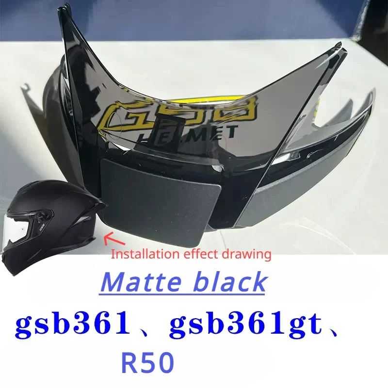 Suitable for GSB 361GT/GSB 361/R50 large tail air guide vane combat radar track spoiler throttle modified tail，New