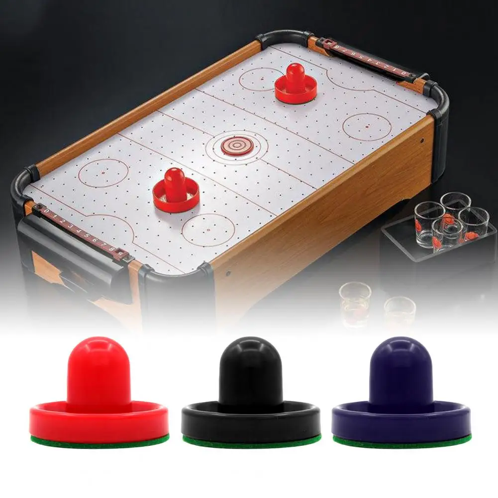 Air Hockey Drücker universelles ergonomisches Design feine Verarbeitung Tisch Hockey Spiel Kunststoff Drücker für Spiele