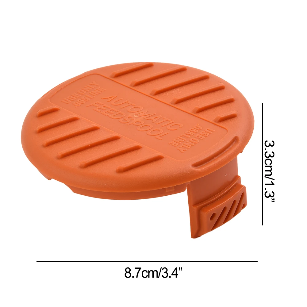 1 Set Lawn Mower Spool Cover Cap Line For  Replace Number: 385022-02 385022-03 90624846 A6481 90626046 242885-01