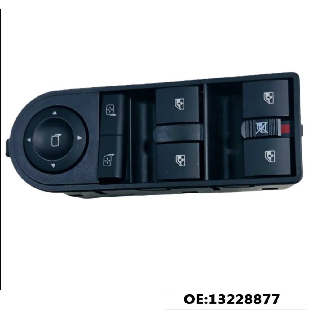 13228877 18 pins Car Side Window Master Control Switch Button For Opel Vauxhall Astra H Zafira B 2004 2005 2006 2007 2008-2015