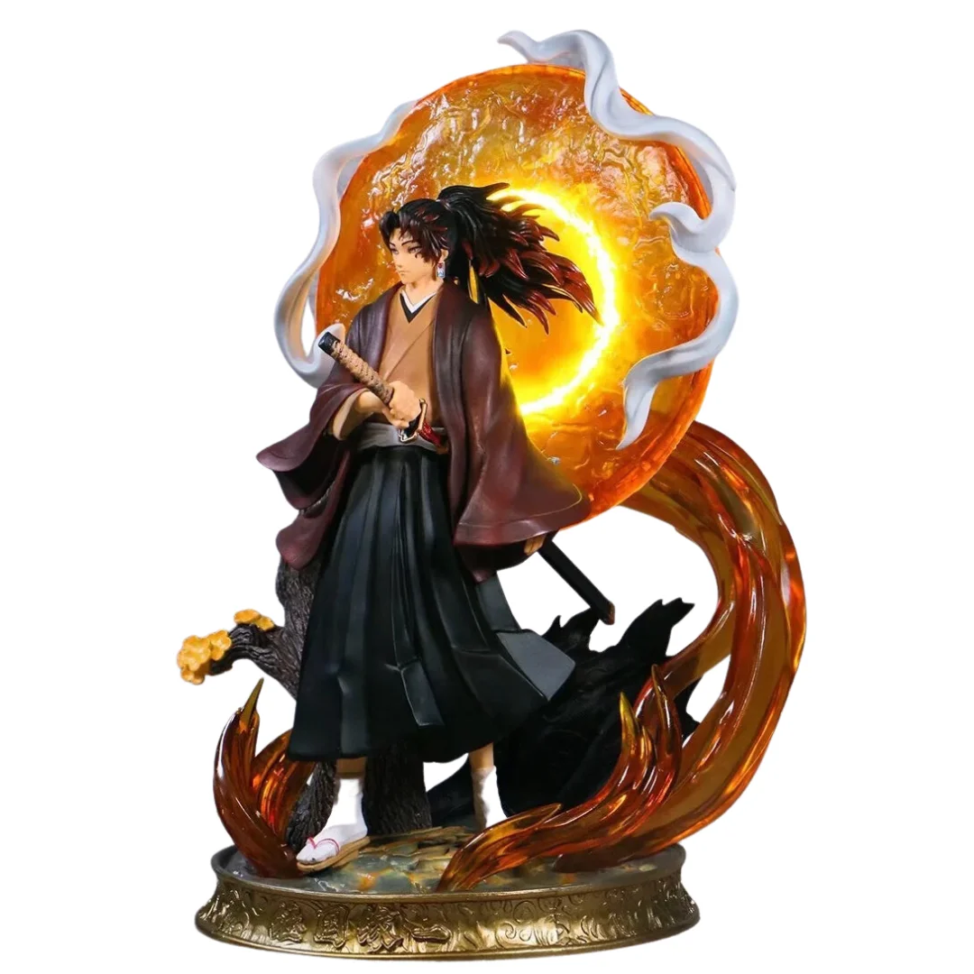 40cm 15.75inches Demon Slayer Tsugikuni Yoriichi Collectible PVC Model Plastic Model DemonSlayer Tsugikuni Yoriichi Anime Figure