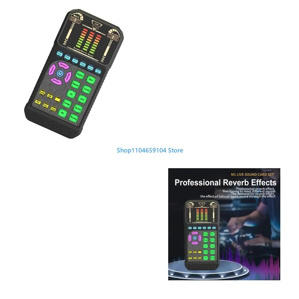 

Portable Studio Quality Sound Card With Smartests Noise Reductions Seamless PC Mobile Connectivitys