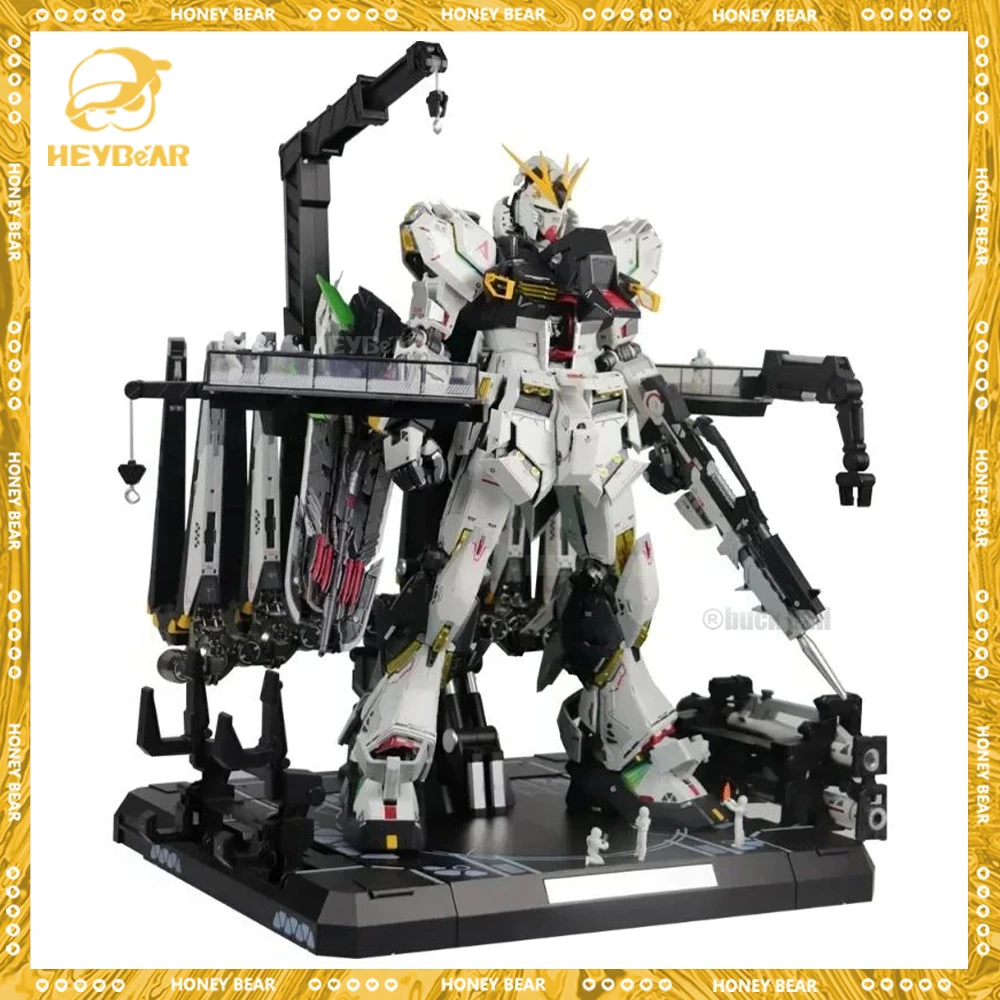 

Daban Pg Metal Structure Rx-93 V Anime Figures 1/60 Equipped With Floating Cannon Assembly Plastic Model Kit Toys Birthday Gifts