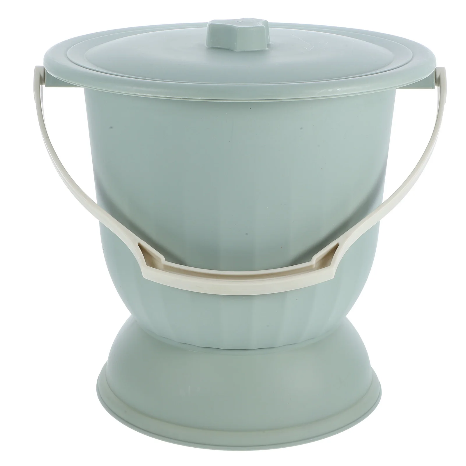 وعاء الغرفة مع غطاء مبولة محمولة لكبار السن المعاقين ليلة البول دلو قابلة لإعادة الاستخدام البلاستيك Bedpan قعادة التدريب المرحاض المنزل #2