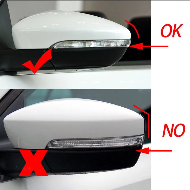 Left Right Side Mirror Glass Rearview Exterior Angle for Volkswagen VW CC 08-16, EOS Scirocco, Jetta MK6 Passat B7 Bettle A5 EU
