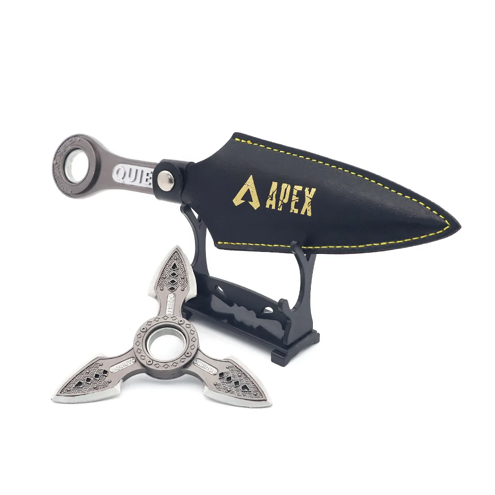 Apex Legenden Spiel waffe Erbstück Wraith 22cm bösen Geist Katana Schwerter Sicherheits modell Metall Ornamente Kunai Zubehör Spielzeug Geschenk