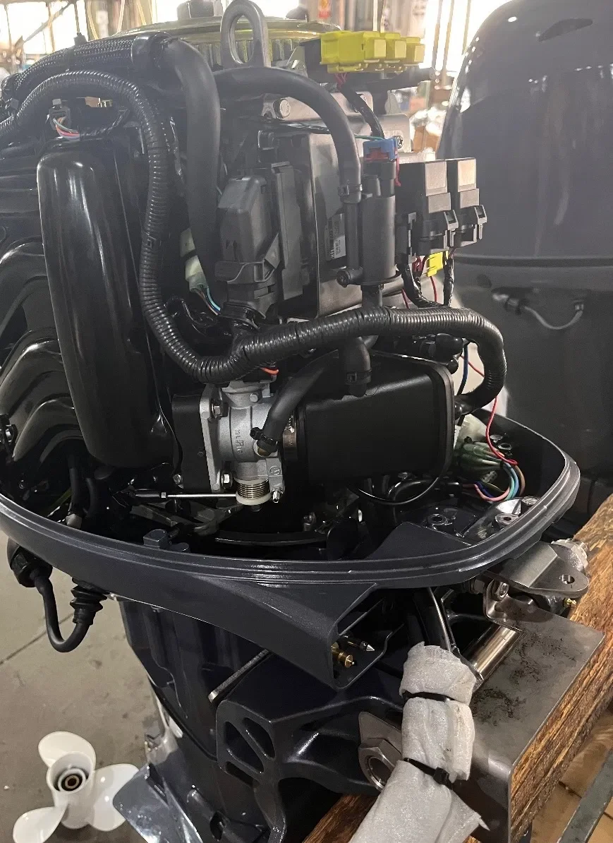 Low-Fuel-Consumption 60HP 4 Stroke Boat Motor Outboard for Inflatables