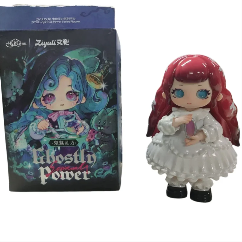 Neue Original Ziyuli 7. Generation Ghostly Power Serie Blind Box Niedliche Sammelfigur Desktop-Ornament Geschenk Mädchenspielzeug