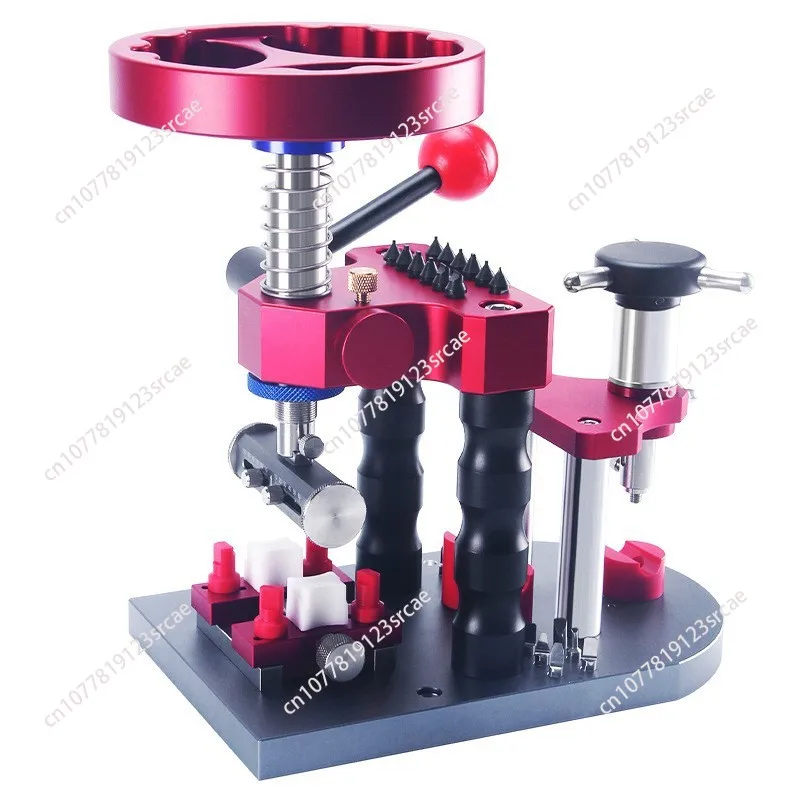 5700 Watch repair tool opening and capping four-purpose multi-function bottom and capping machine pry cover rotary press