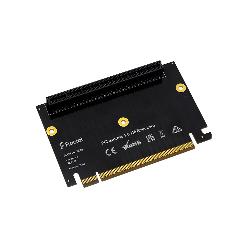 

PCIE x16 4.0 Extender 90 Degree Test Protection Card GPU Video Expansion Turn Right Angled Extended Card Slots Protector Adapter