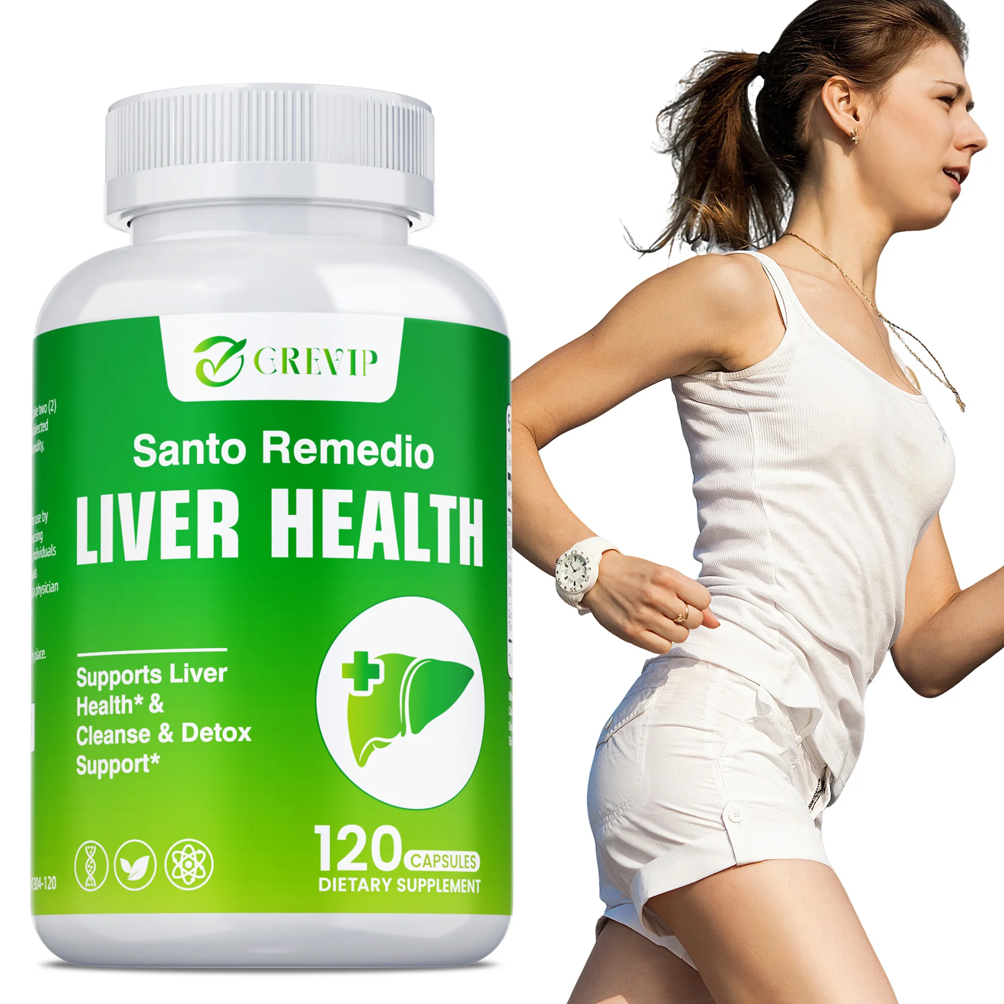 

Liver Health Supplement - Cleansing, Protects Liver, Promotes Digestion and Immunity - with Milk Thistle Extract