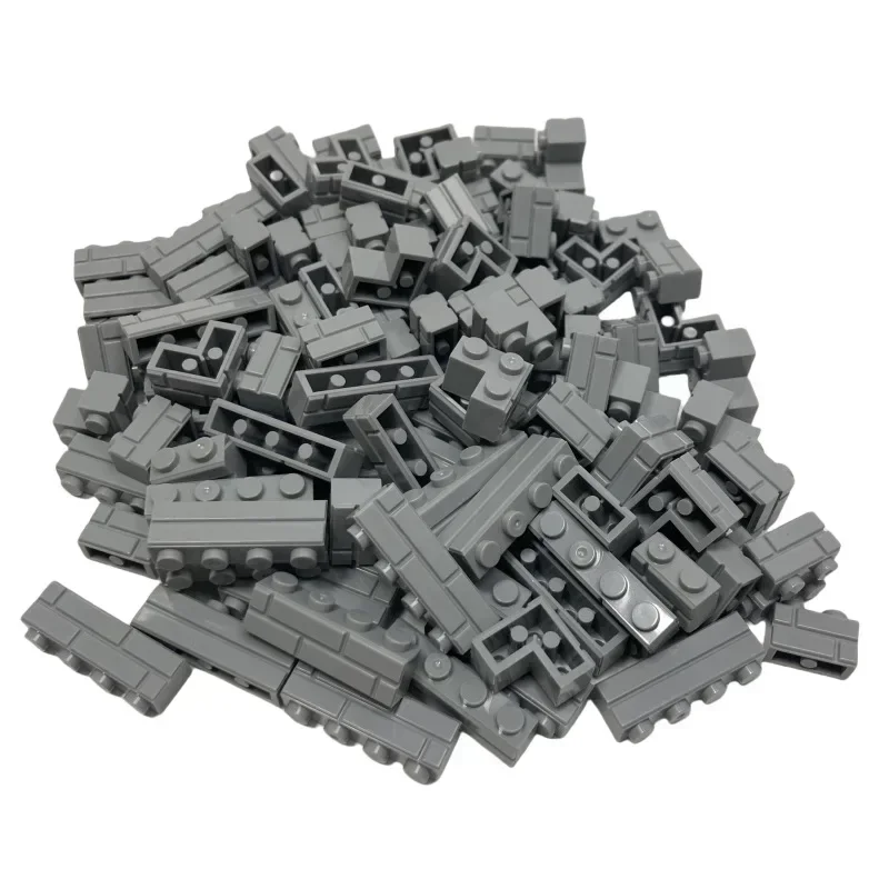 120PCS Blokken Muur Baksteen Kleine Deeltjes Bouwsteen Simulatie Stad Modelbouw Accessoires Kinderen Gift