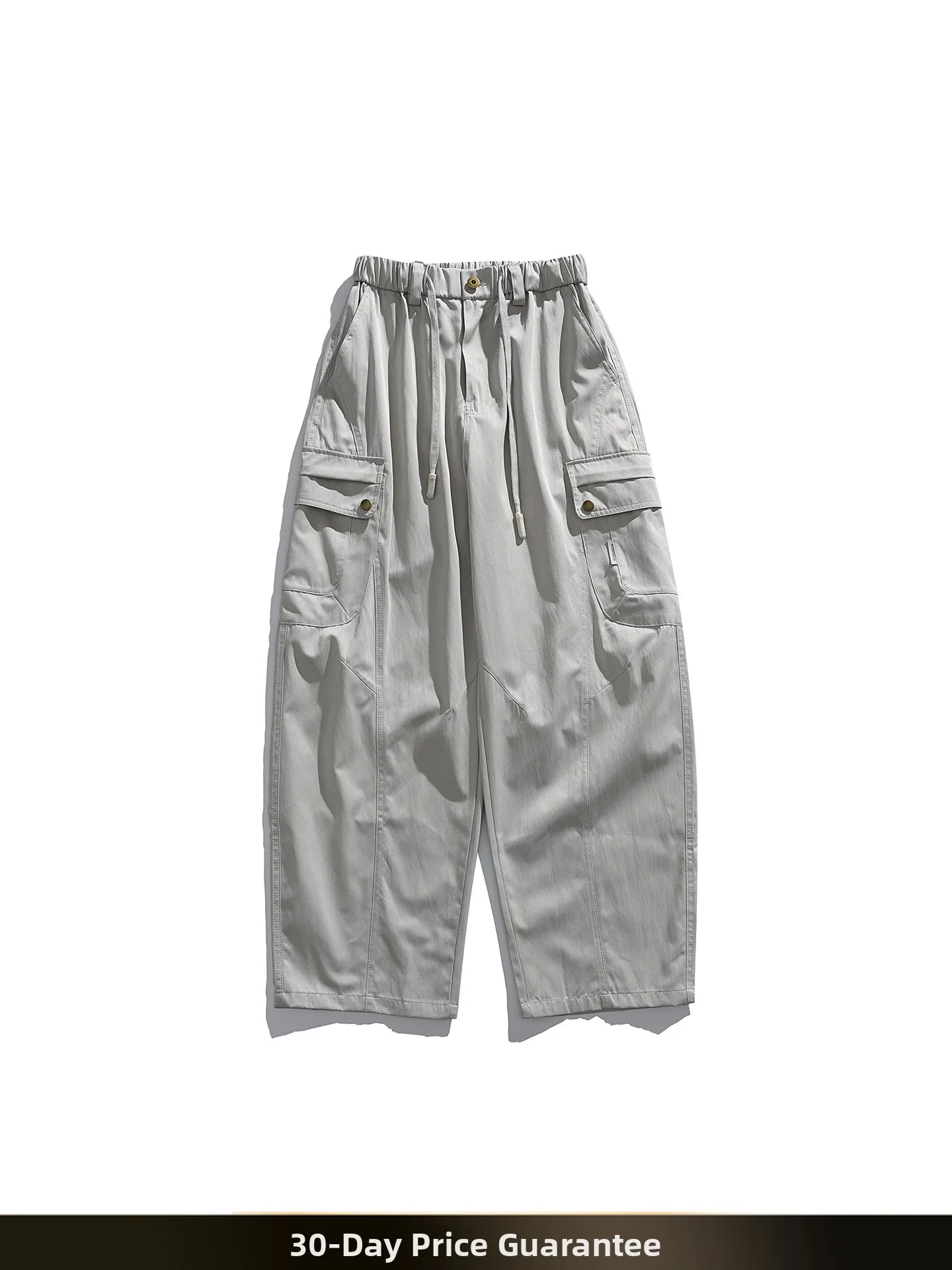 

Американские ретро-брюки прямого кроя, большие повседневные спортивные штаны для активного отдыха, унисекс, осенние, из хлопка и полиэстера