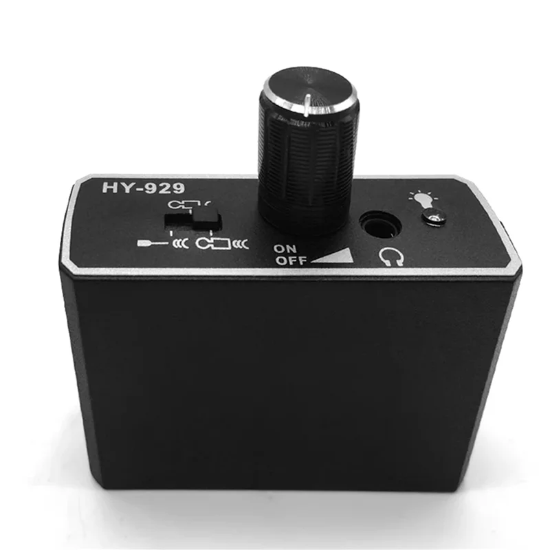 Kit tester per monitor di perdite di tubi con sensore rilevatore di perdite di tubi dell'acqua 4X con doppia sonda Localizzatore di condutture per auricolari EU